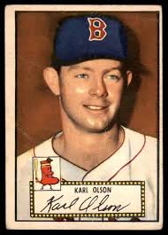 Amazon.com: 1952 Topps # 72 Karl Olson Boston Red Sox (Baseball Card)  Dean's Cards 2