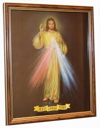 Szewskiej otrzymali kopie pierwszych obrazków jezusa miłosiernego, wydrukowanych tutaj 80 lat temu. Obraz Jezusa Milosiernego
