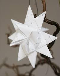 Ikea Hacks Use An Old Measurement Tape To Create A Froebelstern Nice Christmas Decoration Origami Weihnachten Ikea Weihnachten Scherenschnitt Weihnachten