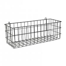mandje voor wandrek 35x13x12 cm breed wandrek groen interieur muurdecoratie