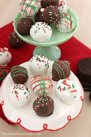 Oreo Balls For Christmas Make These Oreo Balls For Your Cookie Exchange Trays Give As Gifts Or Enjoy At Ho Oreo Balls Christmas Oreo Balls Recipe Oreo Balls