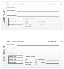 Cash Payment Receipt Receipt Template Receipt Payment