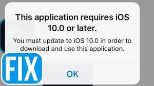 Once you done it, mojo installer app on your home page. This Application Requires Ios 10 0 Or Later Fix For Iphone Ipad Ipod Ios 10 Youtube
