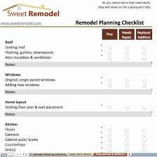 Kitchen Remodel Project Plan Template Beautiful Remodel Planning Checklist Checklist To Go Th In 2020 Remodeling Checklist Renovation Planner House Renovation Projects