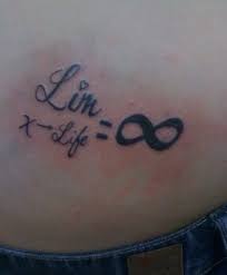 Infinity Equation Mathematical Tattoo Png 382 464 Tatuajes Arte Corporal El Algebra