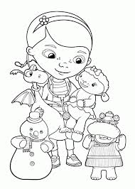 Doc Mcstuffins And Friends Coloring Pictures In 2020 Disney Coloring Pages Doc Mcstuffins Coloring Pages Coloring Books