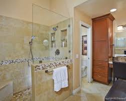 Walk In Shower Design Ideas Pictures Remodel And Decor Doorless Shower Doorless Shower Design Bathroom Design