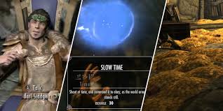 Skyrim: Dragon Shouts - Slow Time - Youtube