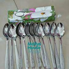 Jangan lupa juga download aplikasi super bagi yang. Ready Sendok Makan Tebal Kuat Stainless 25 Rb 1 Lusin Perlengkapan Rumah 795169843