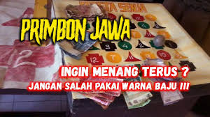 Mau Menang Terus Amalkan Primbon Jawa Warna Baju Judi Bola Setan Cap Jiki Ini