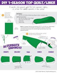 A backpacking quilt is an excellent lightweight and versatile alternative to the traditional sleeping bag. Diy One Season Top Quilt Or Liner The Ultimate Hang