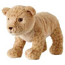 Djungelskog Soft Toy Lion Cub Ikea
