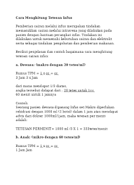 We did not find results for: Cara Menghitung Tetesan Infus Docx