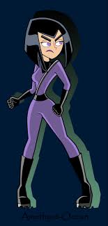 Sam Manson From Danny Phantom In Purple Combat Suit Danny Phantom Sam Danny Phantom Girl Danny Phantom