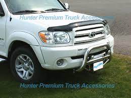 My dad is thinking of putting a bull bar on it but he's afraid of the bull bar messing up the sensors in the. Super Bull Bar Toyota Tundra 99 06 Sequoia 2001 2007 Chrome Push Stainless Steel Ebay