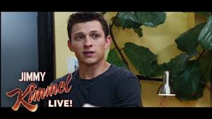 Том холланд › tom holland. Tom Holland Jimmy Kimmel In Exclusive Scene From Spider Man Far From Home Youtube