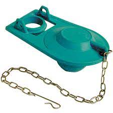 If the flapper is more than 5 years old, simply change it. 2 In Premium Toilet Tank Flapper In Teal 1 Per Box Plumbing Parts By Danco