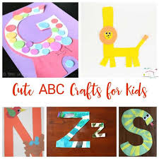 They each have 6 lines of letter practice for jr. Fun And Easy Alphabet Crafts For Kids