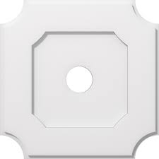 Knotty pine is a lightweight wood, characterized by a straight grain and a fine, even texture. Ekena Millwork Cmp18le 03000 18 Od X 3 Id X 10 3 4 C X 1 P Locke Architectural Grade Pvc Contemporary Ceiling Medallion