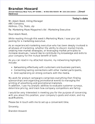 Marketing job cover letter examples. 40 Free Cover Letters For Sales And Marketing Jobs