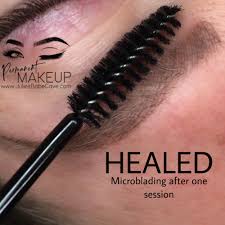 If you're looking for a tattoo design that will inspire you, it's important to make your research process personal. Before And After Pictures Of Healed Eyebrow Microblading And Permanent Makeup Tattooing Permanent Makeup
