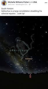 Sun enters Ophiuchus constellation