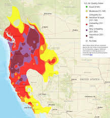 Low ranges in the air quality health index (aqhi) are from one. Updated Smoke Forecast And Air Quality Maps September 13 2020 Wildfire Today