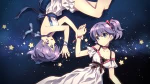 This public health campaign features personified disease characters in a bid to raise awareness taiwan's cdc tapped artists to create anime characters personifying various diseases and infections. Two Purple Short Haired Female Anime Characters Wearing White Dresses Hd Wallpaper Wallpaper Flare
