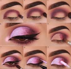 Easy Steps Pink Eye Makeup Tutorial Ideas For Beginners To Look Eyeshadow Tutorial For Beginners Pink Eye Makeup Prom Eye Makeup