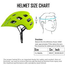 Exclusky Bgo Mountain Bike Helmet Lightweight Breathable