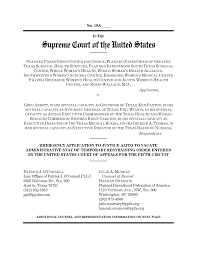 Https Www Plannedparenthood Org Uploads Filer Public 4c B4 4cb4cc9a B670 4c37 9584 1c3130d44c69 19a Xxxx Planned Parenthood Emergency Application To Justice Alito Final 179588103 4 Pdf