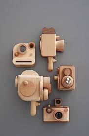 Wood Toy Wood Camera Vintage Style Wooden Toys Wood Toys Vintage Toys