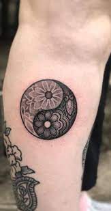3) unique feathered angel wings yin yang art. Yin Yang Tattoos