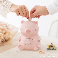 Traditional ceramic piggy banks in different sizes and colors. Piggy Bank For All Those Adventures That Await Us Mr Wonderful