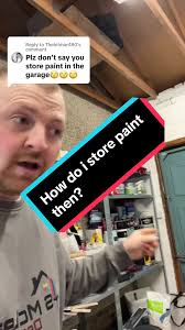 Scottish Handyman Paint Storage Tips