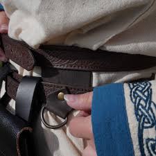 Medieval belt Axel brown