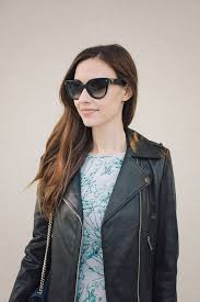 A blazer makes your floral dress office and workplace ready while a leather jacket offers an edgy look that grabs attention. Black Leather Jacket And Floral Dress M Loves M