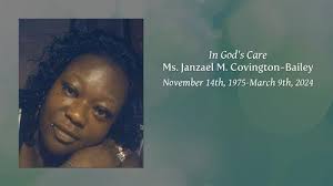 Janzael M. Covington-Bailey Obituary