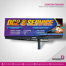 Cetak spanduk atau banner ukuran 3x1 meter. Gaya Terbaru 48 Desain Spanduk Service Hp
