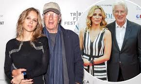 Richard Gere 70 Welcomes His Second Child With Wife Alejandra Silva 37 Daily Mail Online