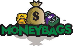 Hand holding money bag logo design vector template negative space style. 33 Money Bag Logo Icon Logo Design