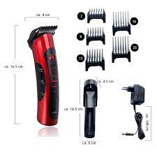 druline haarschneidemaschine rasierer trimmer rf 609a fur haare und bart langeneinstellungen ladestation fur herr haarschneidemaschine rasieren haare schneiden