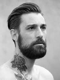 These 11 Slicked Back Men S Hairstyles Will Help You Rock 2017 Barbas Y Cabello Barba Sin Bigote Tipos De Barba