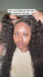 Magnetic Glue Frontal Wig