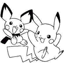 There are many pikachu drawings that will certainly melt your face down. Pokemon Coloring Pikachu Novocom Top