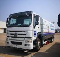 Çin Markası HOWO 6X4 Yol Sokak Süpürme Aracı Motor Kamyonu