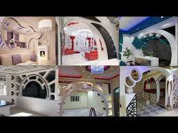 أقواس الجبس 2021 أكثر من 100 صورة لأقواس خيالية gypsum arches over 100 fancy arch designs youtube in 2021 ceiling design bedroom ceiling design bedroom design