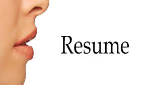 how to say resume youtube