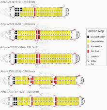 Hand Picked Frontier Seats Map A320 Plane Seating Chart Us
