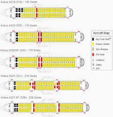 hand picked frontier seats map a320 plane seating chart us